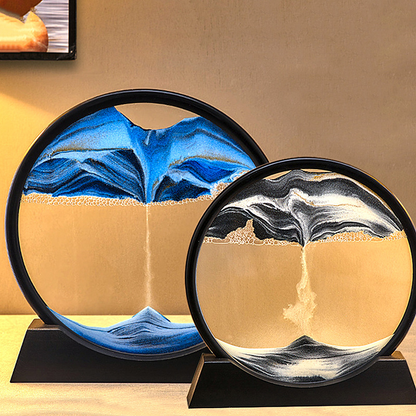 3D Quicksand Painting Hourglass
