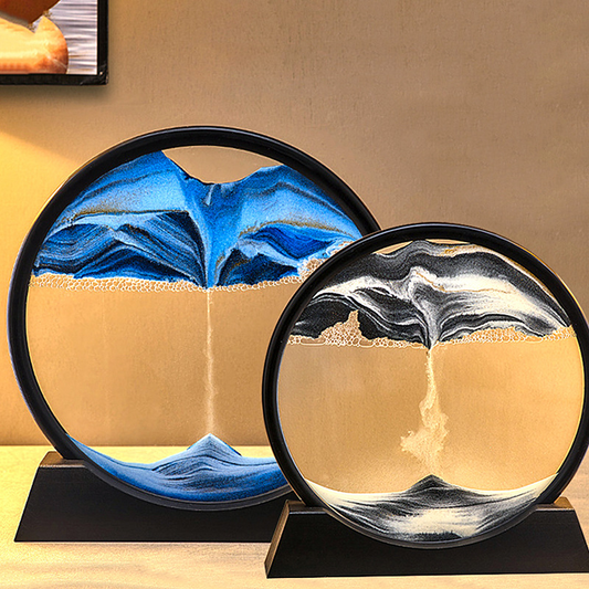 3D Quicksand Painting Hourglass
