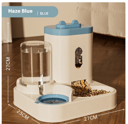 Automatic Pet Feeder Dog Basin Cat Bowl Supplies Water