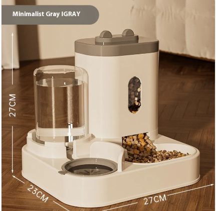 Automatic Pet Feeder Dog Basin Cat Bowl Supplies Water