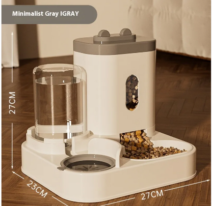 Automatic Pet Feeder Dog Basin Cat Bowl Supplies Water