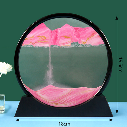3D Quicksand Painting Hourglass