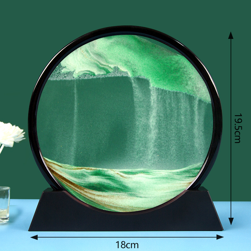 3D Quicksand Painting Hourglass