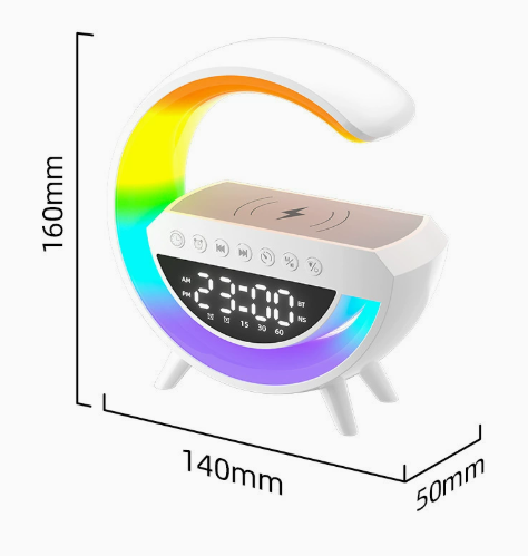 RGB Lamp: Speaker, Charger, Alarm