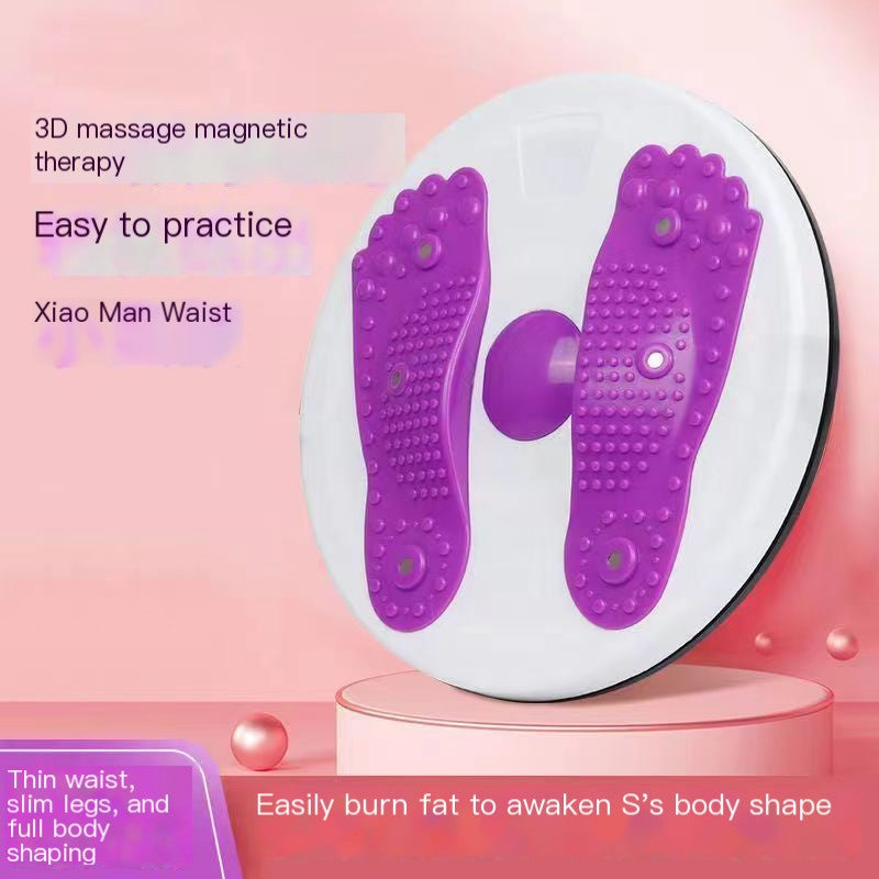 Silent Waist Twisting Exercise Machine with Magnets