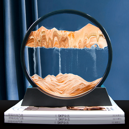 3D Quicksand Painting Hourglass