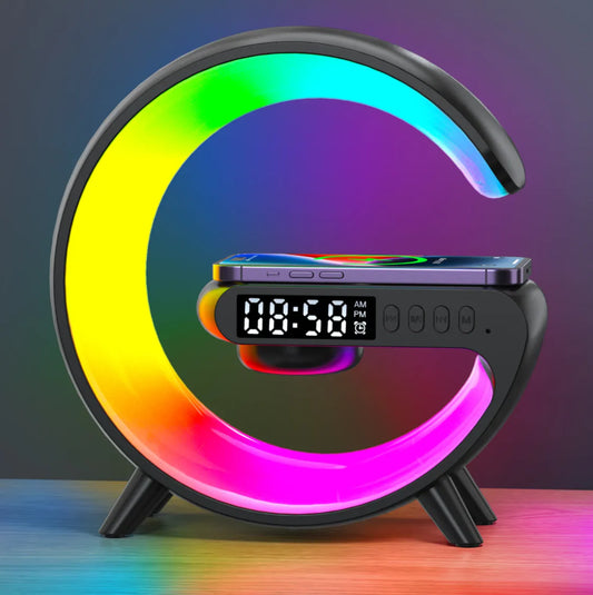RGB Lamp: Speaker, Charger, Alarm