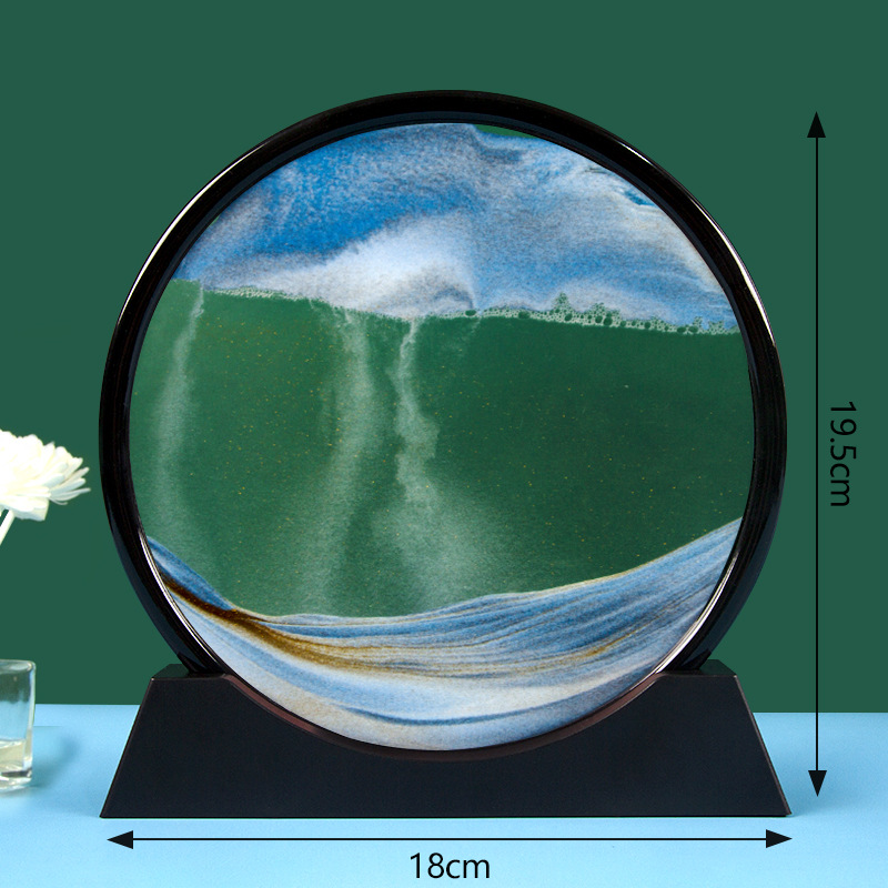 3D Quicksand Painting Hourglass