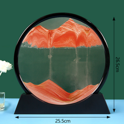 3D Quicksand Painting Hourglass