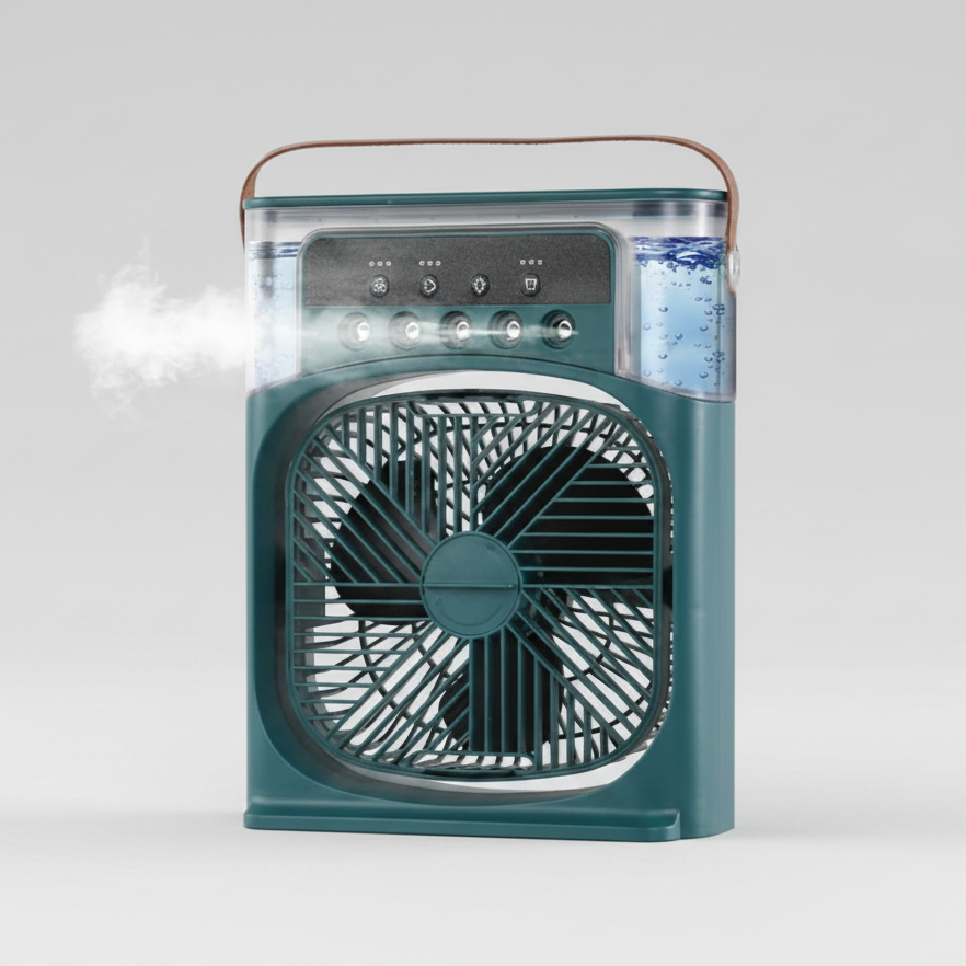 Portable Air Cooler Fan with Humidifier for Home/Office