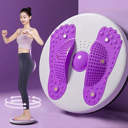 Silent Waist Twisting Exercise Machine with Magnets